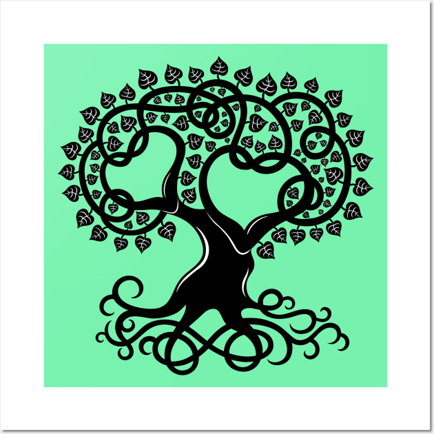 Love Tree Wall Art by AVEandLIA